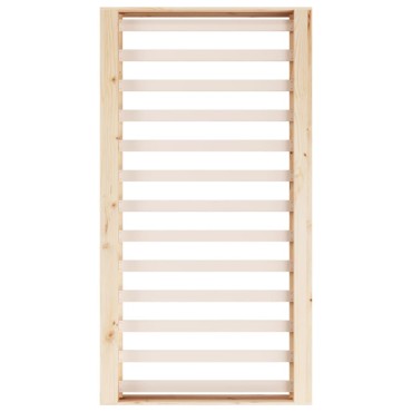 vidaXL Πλαίσιο Κρεβατιού 75x190cm από Μασίφ Ξύλο Small Single 1 τεμ. - Μονό