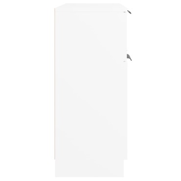 vidaXL Ντουλάπι Λευκό 60x30x70cm από Επεξεργασμένο Ξύλο 1 τεμ.