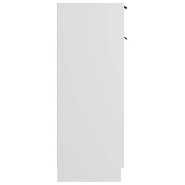 vidaXL Ντουλάπι Μπάνιου Λευκό 32x33,5x90cm Επεξεργασμένο Ξύλο 1 τεμ.