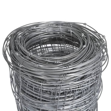 vidaXL Συρματόπλεγμα Περίφραξης Ασημί 50 x 1,25 μ. από Γαλβαν. Ατσάλι