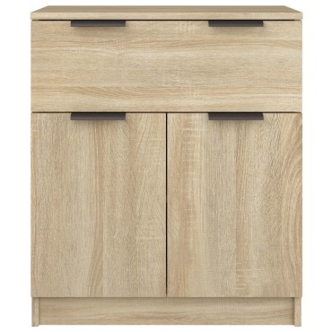vidaXL Ντουλάπι Sonoma Δρυς 60x30x70cm από Επεξεργασμένο Ξύλο 1 τεμ.