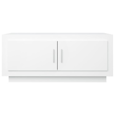 vidaXL Τραπεζάκι Σαλονιού Λευκό 102x50x45cm από Επεξεργασμένο Ξύλο 1 τεμ.