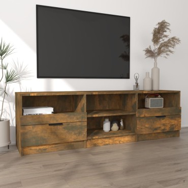 vidaXL Έπιπλο Τηλεόρασης Καπνιστή Δρυς 150x33,5x45cm Επεξεργ. Ξύλο
