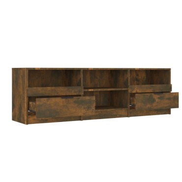 vidaXL Έπιπλο Τηλεόρασης Καπνιστή Δρυς 150x33,5x45cm Επεξεργ. Ξύλο