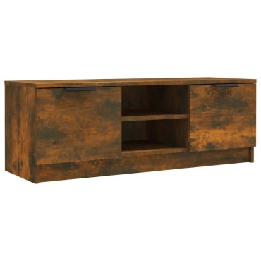 vidaXL Έπιπλο Τηλεόρασης Καπνιστή Δρυς102x35x36,5cm Επεξεργασμένο Ξύλο