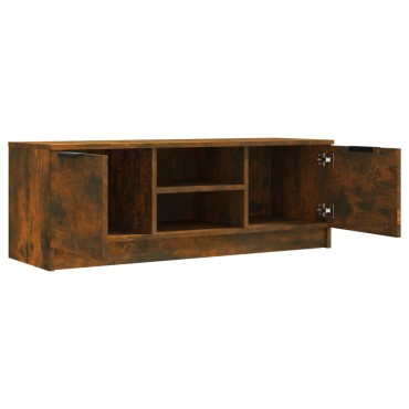 vidaXL Έπιπλο Τηλεόρασης Καπνιστή Δρυς102x35x36,5cm Επεξεργασμένο Ξύλο