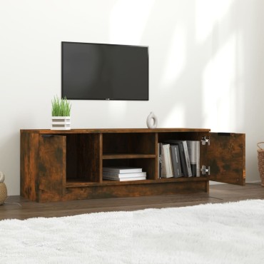 vidaXL Έπιπλο Τηλεόρασης Καπνιστή Δρυς102x35x36,5cm Επεξεργασμένο Ξύλο
