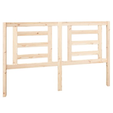 vidaXL Κεφαλάρι Κρεβατιού 156x4x100cm από Μασίφ Ξύλο Πεύκου 1 τεμ.