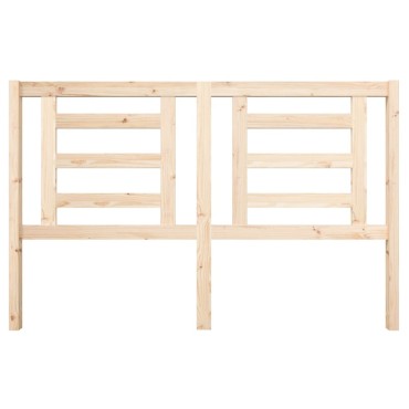 vidaXL Κεφαλάρι Κρεβατιού 156x4x100cm από Μασίφ Ξύλο Πεύκου 1 τεμ.
