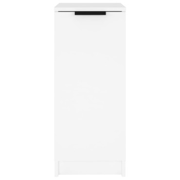 vidaXL Παπουτσοθήκη Λευκή 30x35x70cm από Επεξεργασμένο Ξύλο 1 τεμ.