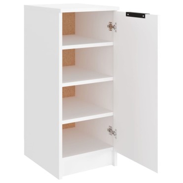 vidaXL Παπουτσοθήκη Λευκή 30x35x70cm από Επεξεργασμένο Ξύλο 1 τεμ.