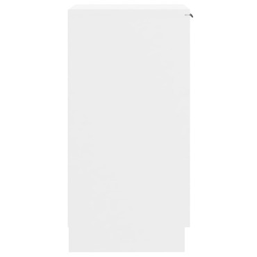 vidaXL Παπουτσοθήκη Λευκή 30x35x70cm από Επεξεργασμένο Ξύλο 1 τεμ.