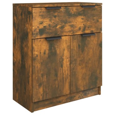 vidaXL Ντουλάπι Καπνιστή Δρυς 60x30x70cm από Επεξεργασμένο Ξύλο 1 τεμ.