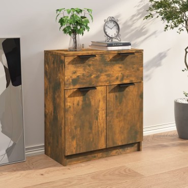 vidaXL Ντουλάπι Καπνιστή Δρυς 60x30x70cm από Επεξεργασμένο Ξύλο 1 τεμ.