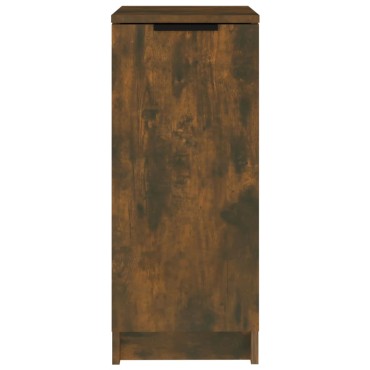 vidaXL Παπουτσοθήκη Καπνιστή Δρυς 30x35x70cm από Επεξεργασμένο Ξύλο 1 τεμ.