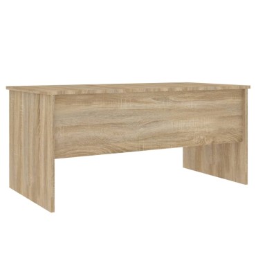 vidaXL Τραπεζάκι Σαλονιού Sonoma Δρυς 102x50,5x46,5cm Επεξεργ. Ξύλο 1 τεμ.