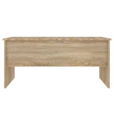vidaXL Τραπεζάκι Σαλονιού Sonoma Δρυς 102x50,5x46,5cm Επεξεργ. Ξύλο 1 τεμ.