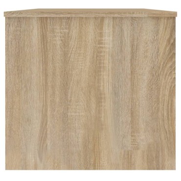 vidaXL Τραπεζάκι Σαλονιού Sonoma Δρυς 102x50,5x46,5cm Επεξεργ. Ξύλο 1 τεμ.