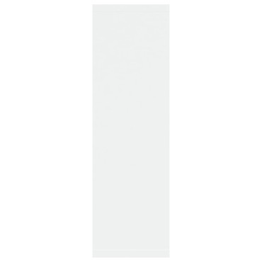 vidaXL Ραφιέρα Τοίχου Λευκή 85x16x52,5cm από Επεξεργασμένο Ξύλο 1 τεμ.