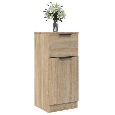 vidaXL Ντουλάπι Sonoma Δρυς 30x30x70cm από Επεξεργασμένο Ξύλο 1 τεμ.