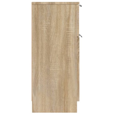 vidaXL Ντουλάπι Sonoma Δρυς 30x30x70cm από Επεξεργασμένο Ξύλο 1 τεμ.