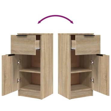 vidaXL Ντουλάπι Sonoma Δρυς 30x30x70cm από Επεξεργασμένο Ξύλο 1 τεμ.