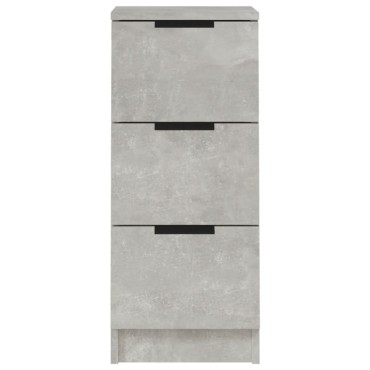 vidaXL Ντουλάπι Γκρι Σκυροδέματος 30x30x70cm Επεξεργασμένο Ξύλο 1 τεμ.