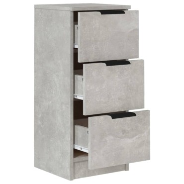 vidaXL Ντουλάπι Γκρι Σκυροδέματος 30x30x70cm Επεξεργασμένο Ξύλο 1 τεμ.