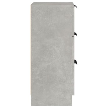 vidaXL Ντουλάπι Γκρι Σκυροδέματος 30x30x70cm Επεξεργασμένο Ξύλο 1 τεμ.