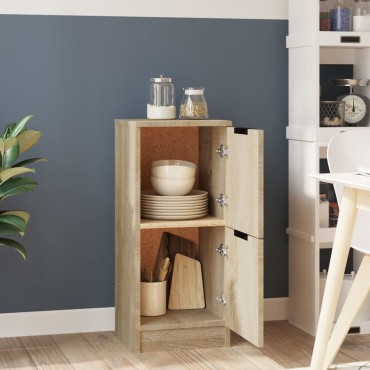 vidaXL Ντουλάπι Sonoma Δρυς 30x30x70cm από Επεξεργασμένο Ξύλο 1 τεμ.