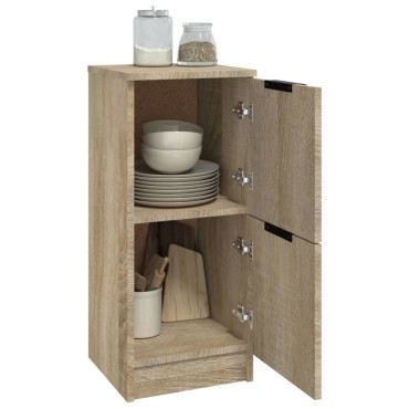 vidaXL Ντουλάπια 2 τεμ. Sonoma Δρυς 30x30x70cm Επεξεργασμένο Ξύλο