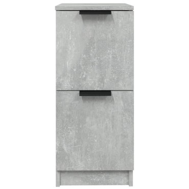vidaXL Ντουλάπι Γκρι Σκυροδέματος 30x30x70cm Επεξεργασμένο Ξύλο 1 τεμ.