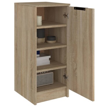 vidaXL Παπουτσοθήκη Sonoma Δρυς 30x35x70cm από Επεξεργασμένο Ξύλο 1 τεμ.