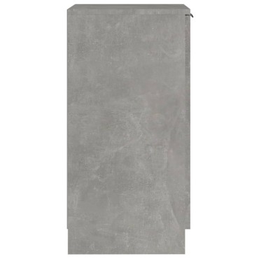 vidaXL Παπουτσοθήκη Γκρι Σκυροδέματος 30x35x70cm Επεξεργασμένο Ξύλο 1 τεμ.