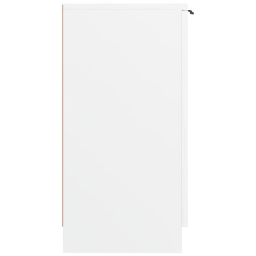 vidaXL Παπουτσοθήκη Λευκή 59x35x70cm από Επεξεργασμένο Ξύλο 1 τεμ.