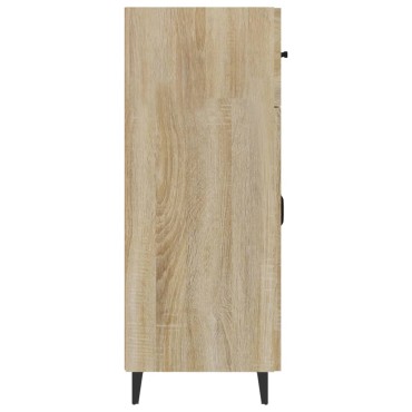 vidaXL Ντουλάπι Sonoma Δρυς 69,5x34x90cm από Επεξεργασμένο Ξύλο 1 τεμ.