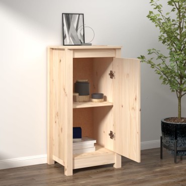 vidaXL Συρταριέρα 39x35x80cm από Μασίφ Ξύλο Πεύκου 1 τεμ.