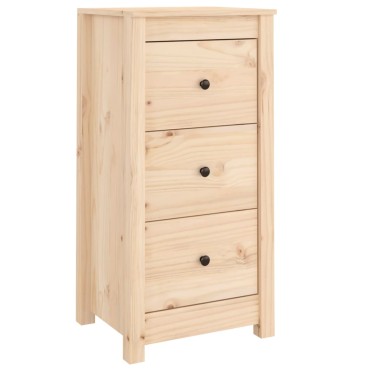 vidaXL Ντουλάπι 40x35x80cm από Μασίφ Ξύλο Πεύκου 1 τεμ.