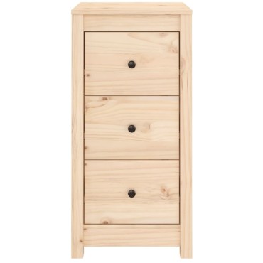 vidaXL Ντουλάπι 40x35x80cm από Μασίφ Ξύλο Πεύκου 1 τεμ.