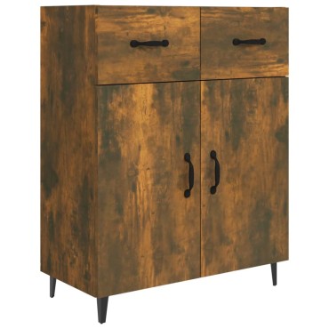vidaXL Ντουλάπι Καπνιστή Δρυς 69,5x34x90cm Επεξεργασμένο Ξύλο 1 τεμ.