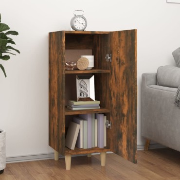 vidaXL Ντουλάπι Καπνιστή Δρυς 34,5x34x90cm Επεξεργασμένο Ξύλο 1 τεμ.