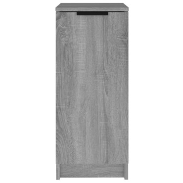 vidaXL Παπουτσοθήκη Γκρι Sonoma 30x35x70cm από Επεξεργασμένο Ξύλο
