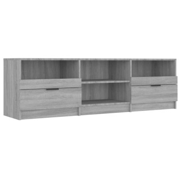 vidaXL Έπιπλο Τηλεόρασης Γκρι Sonoma 150x33,5x45cm από Επεξεργ. Ξύλο