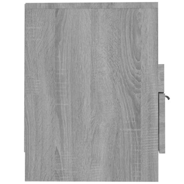 vidaXL Έπιπλο Τηλεόρασης Γκρι Sonoma 150x33,5x45cm από Επεξεργ. Ξύλο
