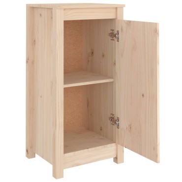 vidaXL Ντουλάπια 2 τεμ. 39x35x80cm από Μασίφ Ξύλο Πεύκου