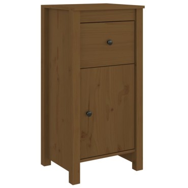 vidaXL Ντουλάπι Καφέ Μέλι 40x35x80cm από Μασίφ Ξύλο Πεύκου 1 τεμ.