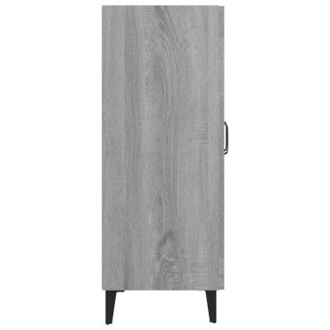 vidaXL Ντουλάπι Γκρι Sonoma 69,5x34x90cm από Επεξεργασμένο Ξύλο 1 τεμ.