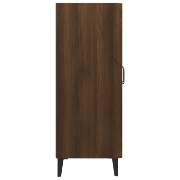 vidaXL Ντουλάπι Καφέ Δρυς 69,5x34x90cm Επεξεργασμένο Ξύλο 1 τεμ.
