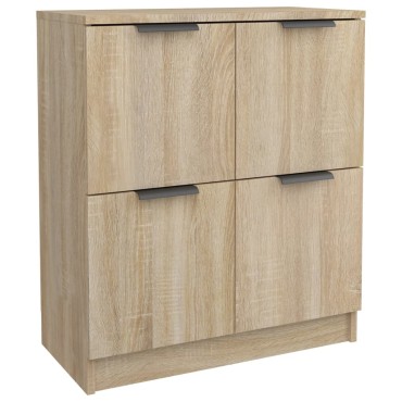vidaXL Ντουλάπια 2 τεμ. Sonoma Δρυς 60x30x70cm Επεξεργασμένο Ξύλο
