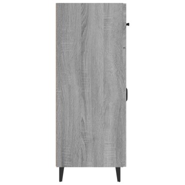 vidaXL Ντουλάπι Γκρι Sonoma 69,5x34x90cm από Επεξεργασμένο Ξύλο 1 τεμ.